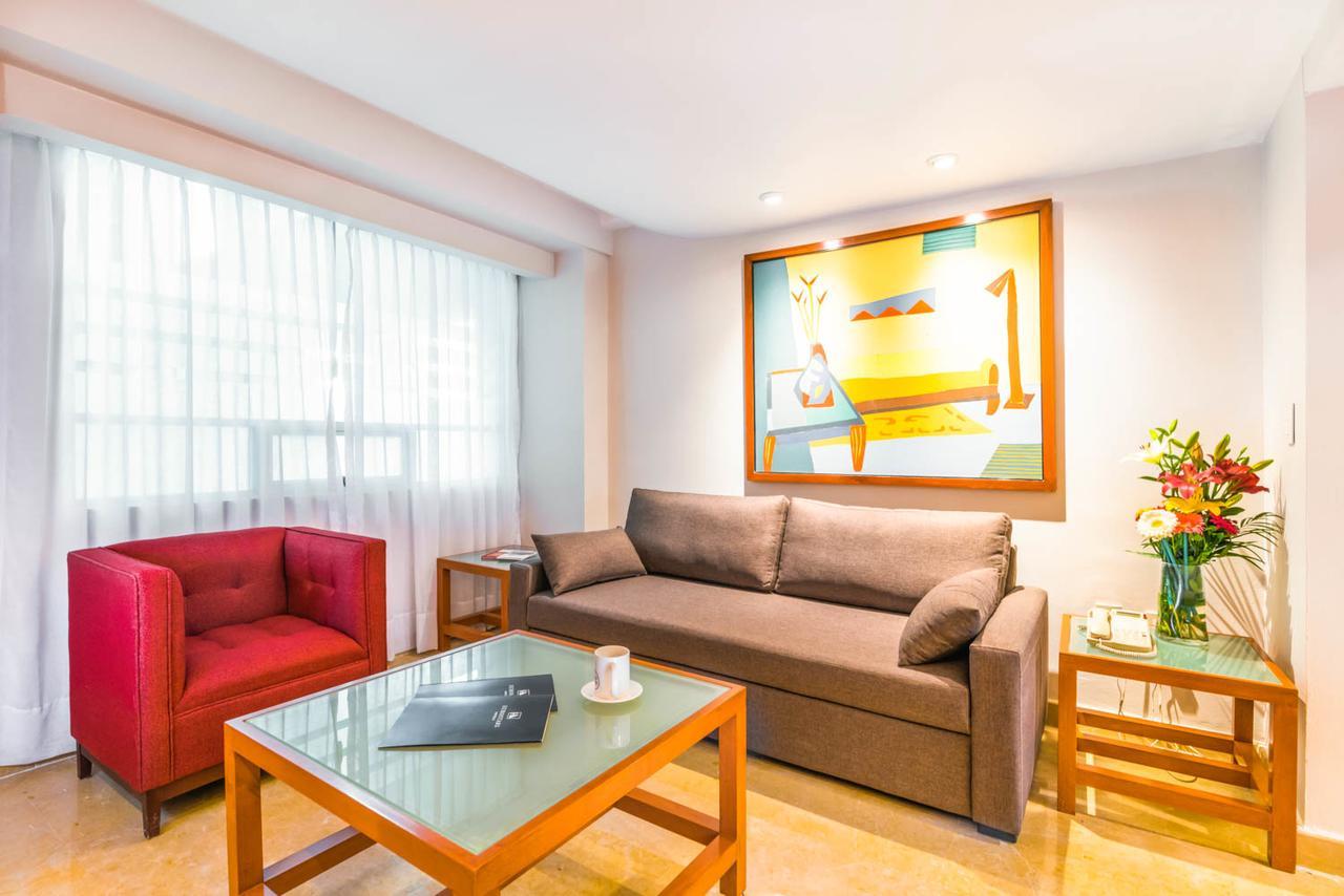 Eurostars Zona Rosa Suites Ciudad de México Exterior foto Living room