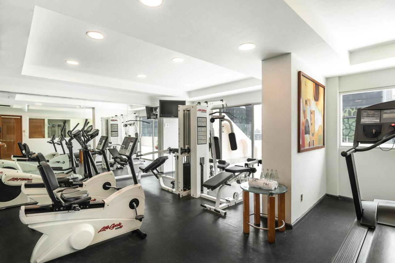 Eurostars Zona Rosa Suites Ciudad de México Exterior foto The gym at the hotel
