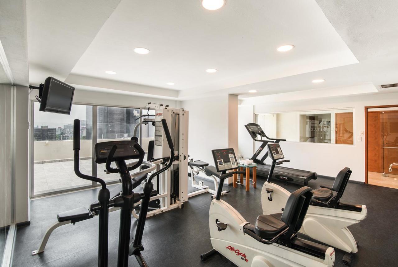 Eurostars Zona Rosa Suites Ciudad de México Exterior foto The gym at the hotel